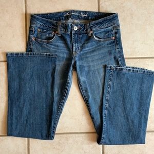 American Eagle straight leg jeans.